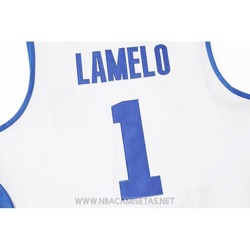 Camiseta Vytautas Lamelo Ball NO 1 Blanco